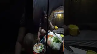 Dallas Sun Solo Camping and Cooking Food Camping #shorts  #camping  #adventure  #solocamping