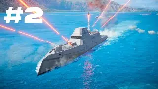 Epic Naval Attack on Military Port City &ndash; Explosions Everywhere !