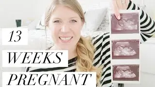 13 WEEKS PREGNANT - PREGNANCY UPDATE - NHS SCAN