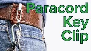 Belt Loop Keychain from Paracord