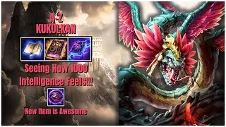 Seeing How 1000 Intelligence Feels!! || Mid Lane Domination || A-Z Kukulkan