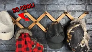 OROPY Wood Accordion Wall Mounted Coat Rack - Review