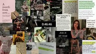 14 Days to 2026 ✨ New Year Glow-Up Countdown | 1 Hour Timer (Brown Noise)