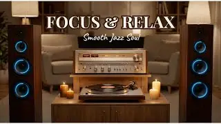 Smooth Jazz Soul & R&B Vinyl Lounge &ndash; Cozy Instrumental Music for Focus & Relaxation