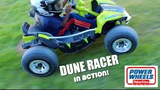 POWER WHEELS Dune Racer in ACTION!  / ToyPlayTV