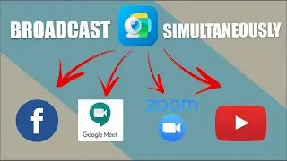 How to use ManyCam with Zoom Video Meetings, Google Meet, & Facebook Room Simultaneously!