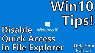 Windows 10 Tips: Disable 