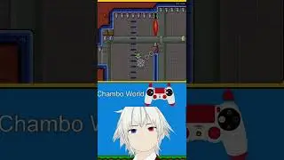 Chambo world - Flames and spikes speedrun pt1  #shorts #vtuber