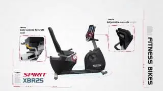 Spirit Home Fitness Bike XBR25