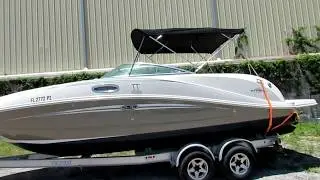 Sea Ray 260 Sundeck 2007 года выпуска ПРОДАНА Nordic Yacht Works