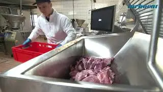 turbocut trennsatz  Anwendung - Application of turbocut meat seperating set