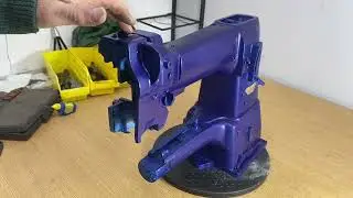 Susie Blue. Pfaff 335, for binding, total rebuild.