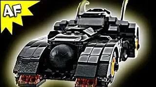 Custom Lego Batman BATMOBILE + Bat Rocket transformation, 1989 Keaton MOC