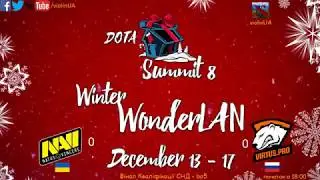 Na`Vi vs Virtus.Pro game 1 DOTA Summit 8 Minor: CIS Qualifier Final [Українською] by violinUA