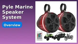 REVIEW (2025): Pyle Marine Speaker System. Features.