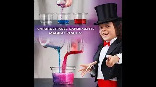 NATIONAL GEOGRAPHIC Mega Science Magic Kit - Perform 20 Unique Science Magic Experiments