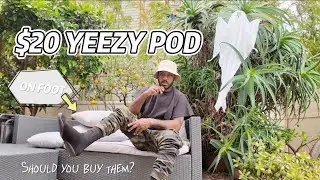 I WAITED THREE MONTHS FOR THESE YEEZY PODS! WAS IT WORTH WAIT!?!