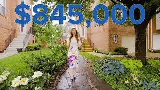 Inside a $ 845,000 3 Level townhouse! | Alexandria Virginia