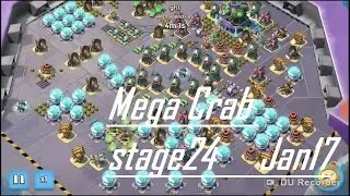 Boom beach Mega Crab stage 24 1080p January 2017