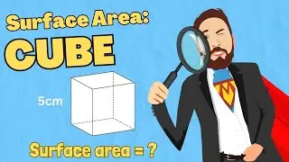 Total Surface Area Of a Cube | The Maths Guy