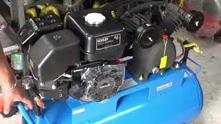 Como armar una compresora sencilla de gasolina