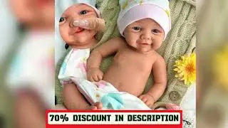 #43cm Lifelike Silicone Reborn Baby Girl Vivienne for Newborn Photography Props Poseable and Weight