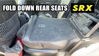 Cadillac SRX : How to Fold Down Flat The Read Seats