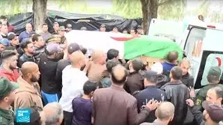 الجزائر تشيع ضحايا الطائرة العسكرية المنكوبة