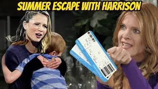 Phyllis buys plane tickets, planning for Summer and Harrison to escape Young And Restless Spoilers