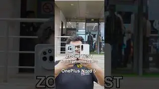 Nothing Phone (3a) Pro vs OnePlus Nord 5 camera zoom test 📸💯