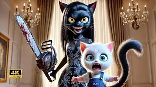 Stepmother Cats Cruelty Exposed - Kittens Fight Back😿 ! #cat #cute #ai #catlover #catvideos #cutec