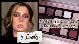 *NEW* Natasha Denona RETRO PALETTE | SWATCHES + 4 LOOKS KATIE MAGANA