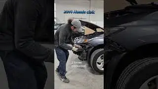 J torres || 2014 Honda civic || Headlamp removal ||  como remover lus delantera