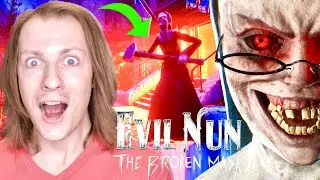 EVIL NUN THE BROKEN MASK : Je M’ÉCHAPPE de L’ÉCOLE MAUDITE de la NONNE ! Délires de Max