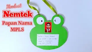Cara Membuat Nemtek MPLS / Kartu Perkenalan MPLS / Papan Nama MPLS