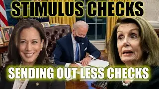 NO!!! Biden To Send Out Less Checks || 3rd Stimulus Check Update