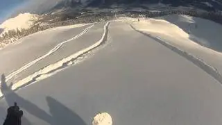 GoPro HD Hero 2 Savognin Powderboarding