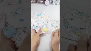 DIY blind box unboxing #shorts #diy #blindbox #sanrio #papercraft #shortvideo #asmr