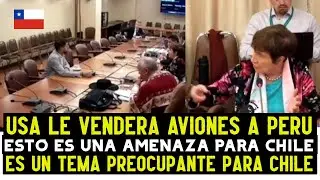 MINISTROS CHILENOS SE REUNEN PARA HABLAR DE PERU PORQUE COMPRARA AVIONES F16 A ESTADOS UNIDOS