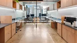 Coworking Space Next to Bayfront Park 14 NE 1st Ave I Downtown Miami