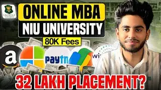 Noida International University Online MBA in 2026: 80K Fees 32 Lakh Placement? 😱🔥