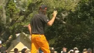 Unexpected birdie: Rickie Fowler birdies No. 12 from 37 feet at Arnold Palmer Invitational