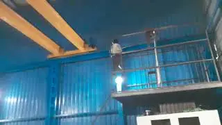Naushad Febricator Hard working oF Crane and Office floor ,Structure  Model