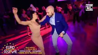 Romeo & Karel Flores - social dancing @ Euro Salsa & Sensual Festival 2017