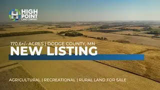Rare Southern MN Farm | 170.6 Acres of Prime Tillable Land With High CPI