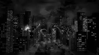 New Atomic Monster logo - B&W