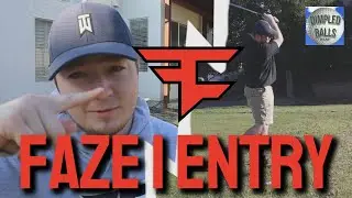 MY FAZE 1 CHALLENGE VIDEO SUBMISSION | FaZe Golf Team? | Dimpled Balls