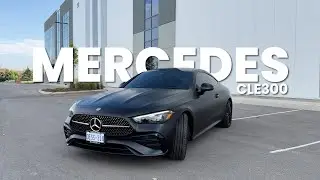Turning a Mercedes CLE 300 into an AMG Look | Matte PPF Transformation at #carcafe