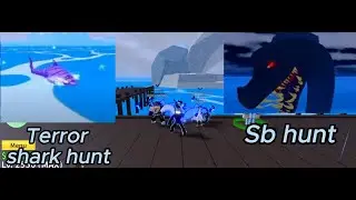 Sb and Terror hunt with Kitsune | Blox Fruit
