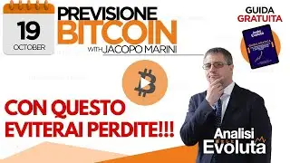 Bitcoin: CON QUESTO EVITERAI PERDITE!!!